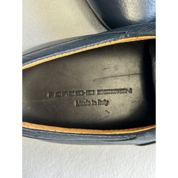 Porsche Design Men's Italian Torino Leather Oxford Shoes in Blue - Sz 10 - Picture 5 of 14